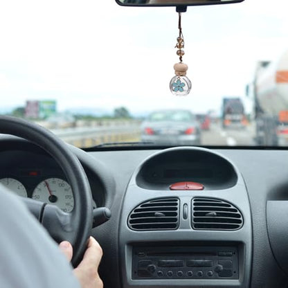 FAVOMOTO Botella difusora de coche de 0.2 onzas líquidas, di