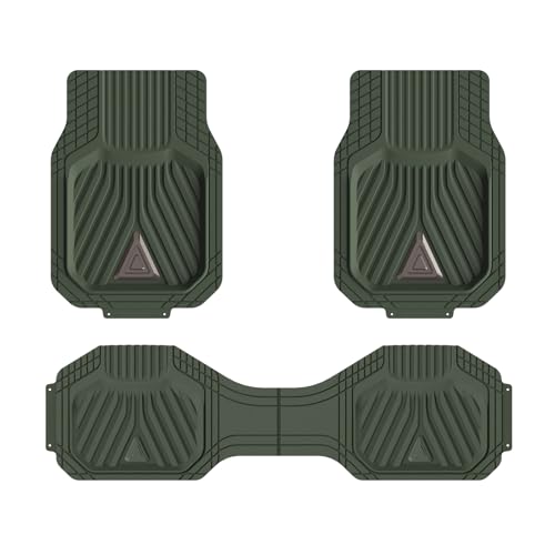 August Auto Alfombrillas de goma resistentes, duraderas para