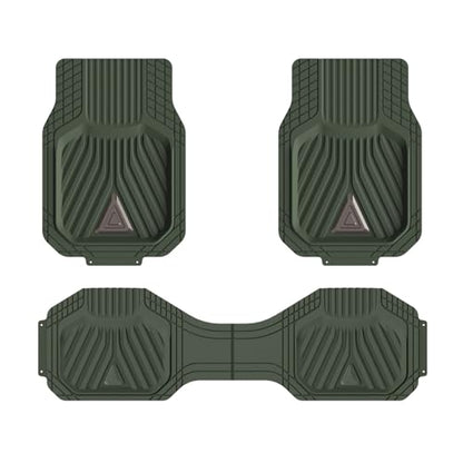 August Auto Alfombrillas de goma resistentes, duraderas para