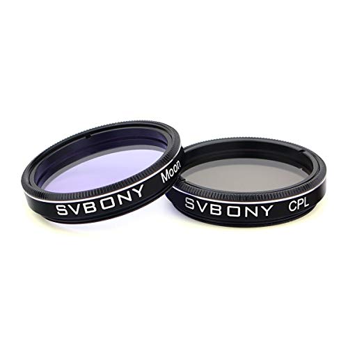 SVBONY Filtro de telescopio de 1.25 pulgadas, filtro de luna