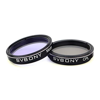 SVBONY Filtro de telescopio de 1.25 pulgadas, filtro de luna