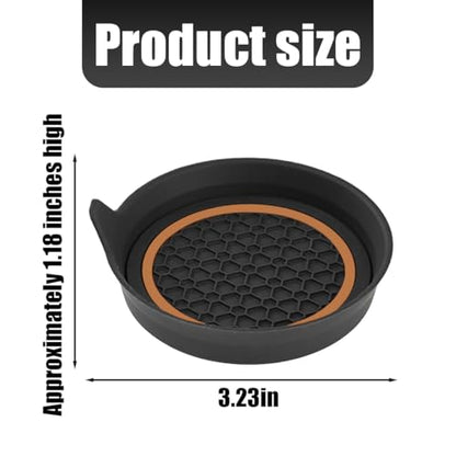 AUCELI Car Cup Holder Coasters, 4PCS Non Slip Waterproof Veh