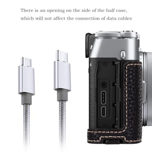 X100VI - Funda de piel sintética para cámara digital Fujifil