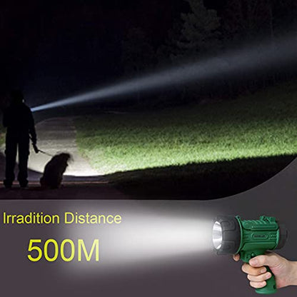 YIERBLUE Linterna de foco recargable, 1000,000 focos LED de