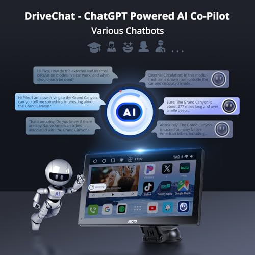 Carplay - Pantalla para automóvil, Android Auto inalámbrico,