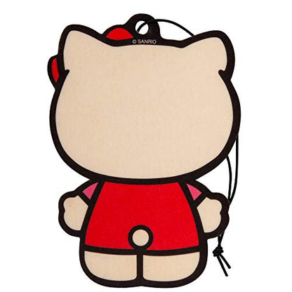 Ambientador de Hello Kitty, aroma a fresa, paquete de 2 unid