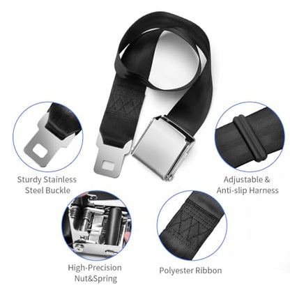 Coolrunner Extensor de cinturón de seguridad de avión, exten