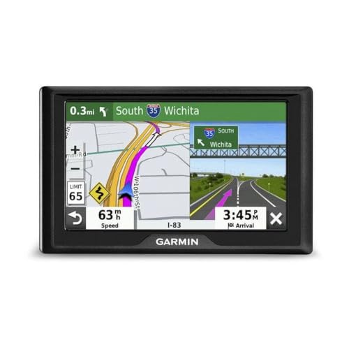 Garmin Drive 52 EX, navegador GPS con pantalla de 5", menús
