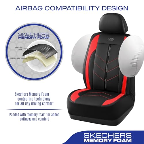 Skechers Fundas de asiento de automóvil, fundas de asiento d