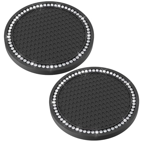 2 posavasos para automóvil, accesorios de automóvil para muj