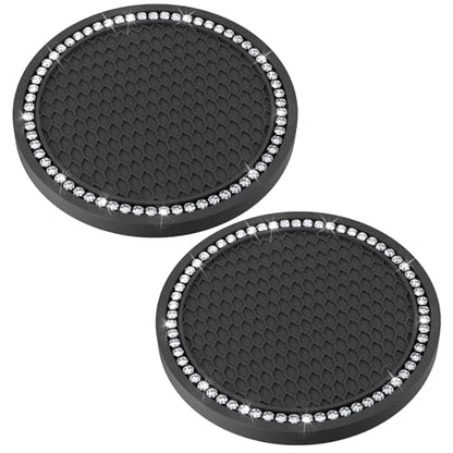 2 posavasos para automóvil, accesorios de automóvil para muj