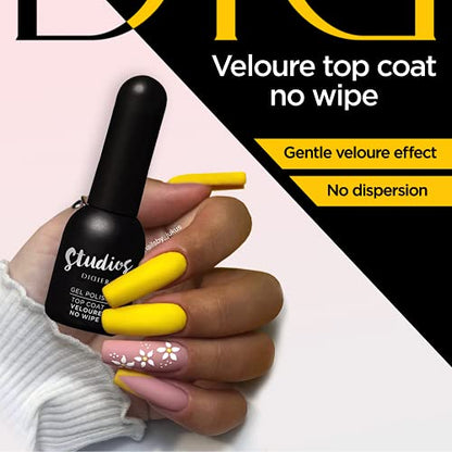 DIDIER LAB - Premium Gel polish Studios Top Coat Veloure - C