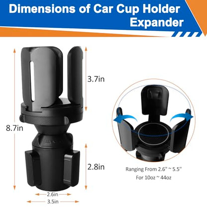 Expansor de portavasos para automóvil, expansor de soporte d