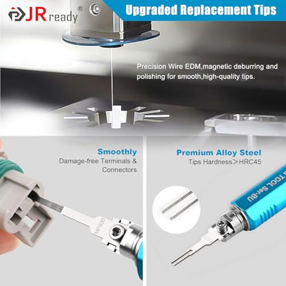 JRready ST5348 Kit de herramientas extractoras de pasadores,