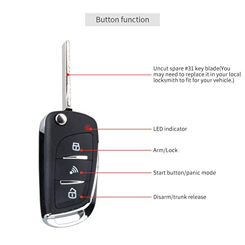 EASYGUARD EC003N-V Sistema de seguridad de alarma antirrobo