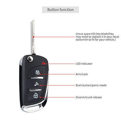 EASYGUARD EC003N-V Sistema de seguridad de alarma antirrobo