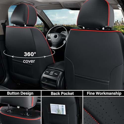 Coverado Fundas de asiento delantero, fundas de asiento de p