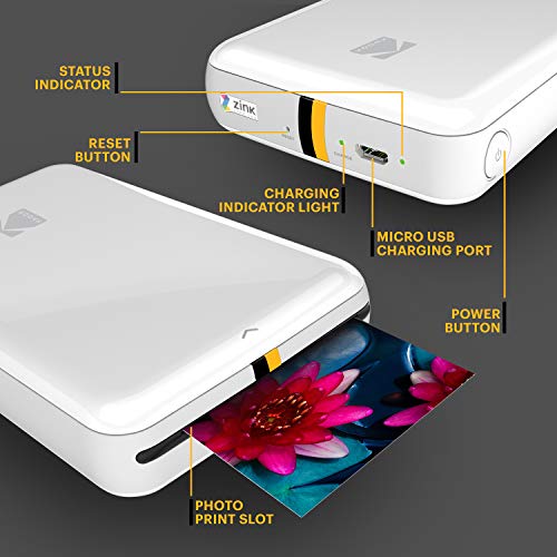 Zink Kodak Step Printer – Impresora inalámbrica de fotos de