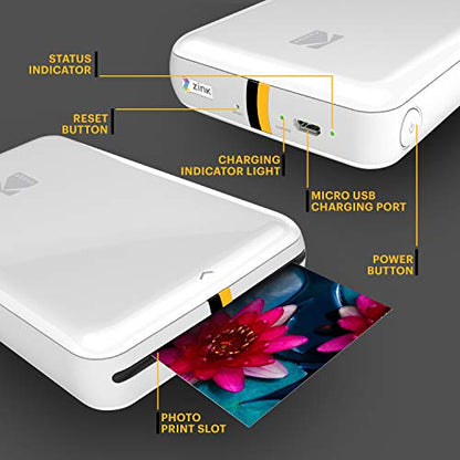 Zink Kodak Step Printer – Impresora inalámbrica de fotos de