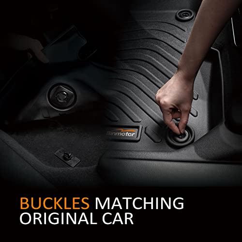 Binmotor-All Weather Car Floor Mats Cargo Liner Set for Chev