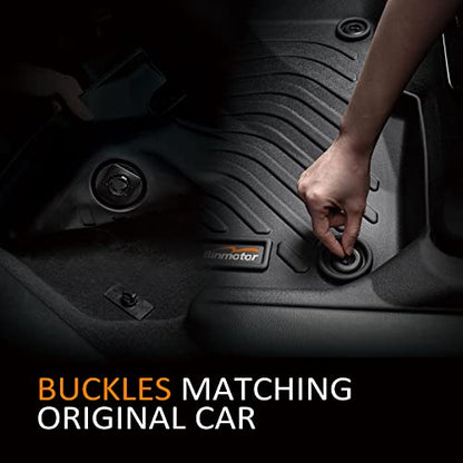 Binmotor-All Weather Car Floor Mats Cargo Liner Set for Chev