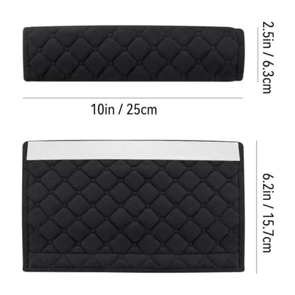 yuntop 2 correas de asiento de automóvil, almohadillas suave