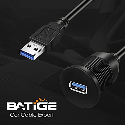 BATIGE Cable USB 3.0 de un solo puerto USB 3.0 macho a hembr