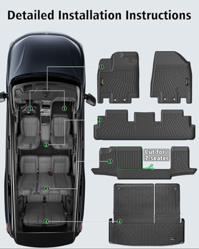 Alfombrillas personalizadas para Nissan Pathfinder 2022-2024
