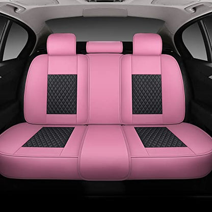 INZU Juego completo de fundas de asiento de automóvil de 5 a