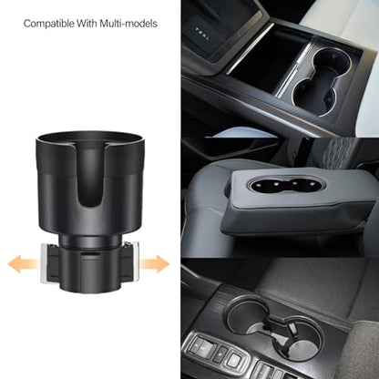 Adaptador expansor para portavasos de coche, base ajustable