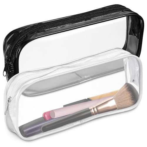 KETAR Estuche cosmético, 2 bolsas pequeñas transparentes, Ju