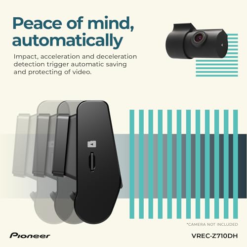 Pioneer VREC-Z710DH - Cámara de tablero de alta definición,