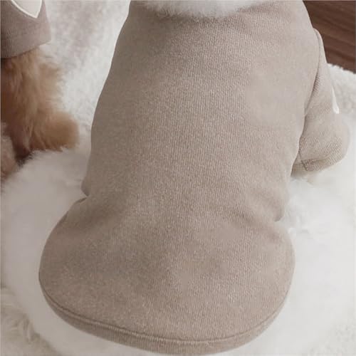 Sudadera para perros pequeños y medianos, camiseta cálida pa