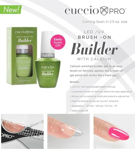 Cuccio Base universal LED/UV Soak-Off & Brush-On Builder 0.4
