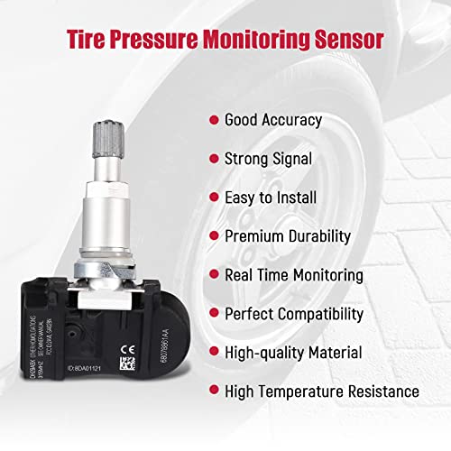 TPMS Sensor de presión de neumáticos 315MHz Sistema de monit