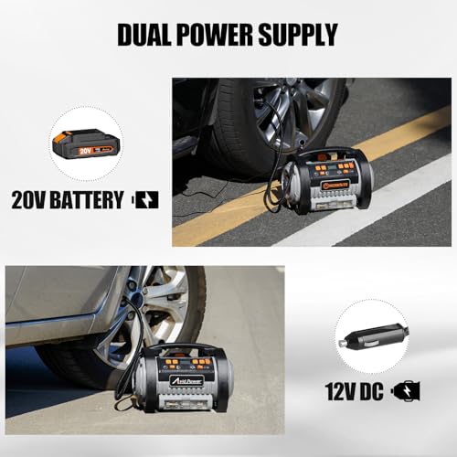 Avid Power Inflador de neumáticos Compresor de aire portátil