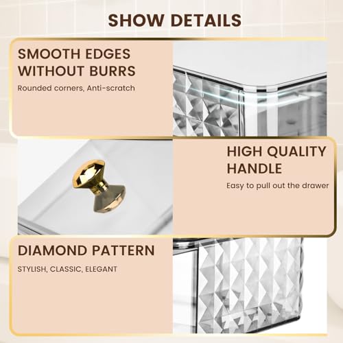 Makeup Organizer For Vanity, Large Countertop Organizer with
