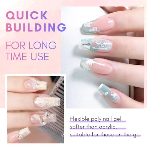 Makartt-Gel de uñas de polietileno: constructor de 1.7 oz (5