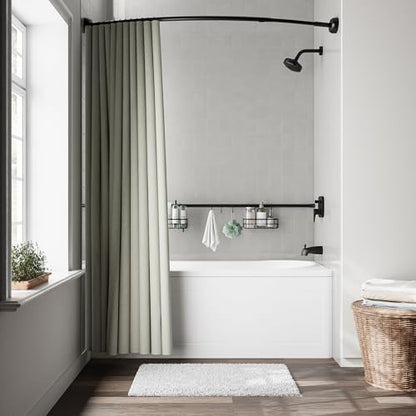 Zenna Home Organizador de baño, soporte de tensión horizonta
