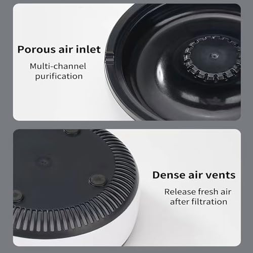 Purificador de aire multifuncional sin cenizas 2 en 1 para i