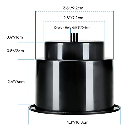 ATPEAM Soporte para bebidas empotrado | Paquete de 4 soporte