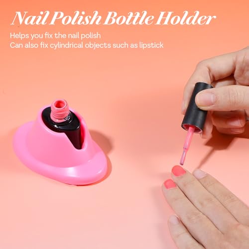 Soporte para botella de esmalte de uñas, 4 piezas, soporte d