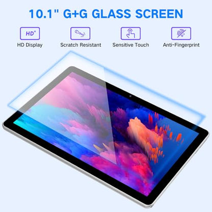Tableta Android de 10.1 pulgadas, tabletas celulares 2025 co