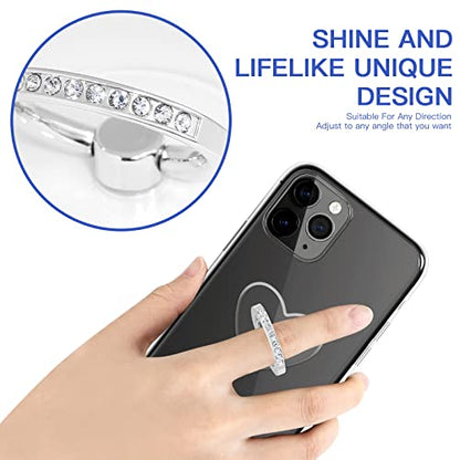 YINHEXI Soporte de anillo transparente para teléfono celular