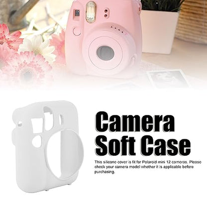 Yoidesu Funda de silicona para Fujifilm Mini 12, funda prote