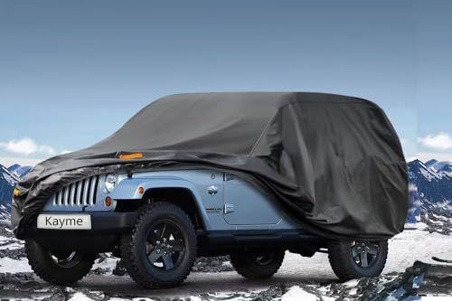 Kayme - Cubierta completa impermeable de 7 capas para automó