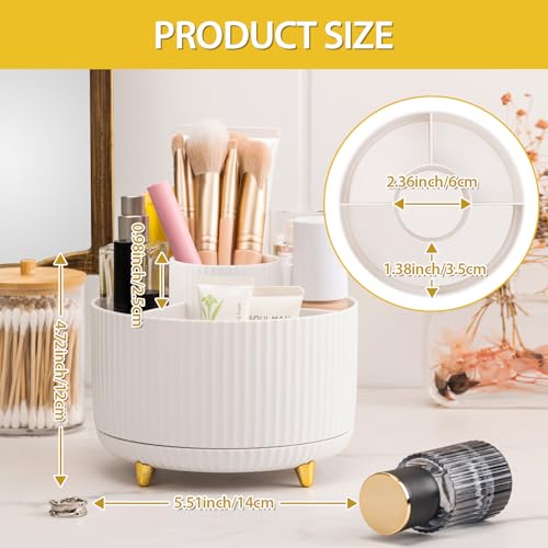 Soporte para brochas de maquillaje, organizador de maquillaj