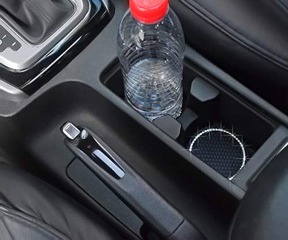 Portavasos para automóvil, portavasos con brillantes accesor