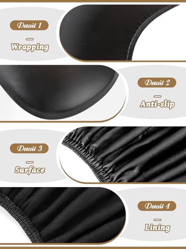 EBANKU Juego de 2 fundas protectoras para reposabrazos de uñ