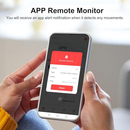 Sensor de movimiento WiFi, detector de movimiento inteligent